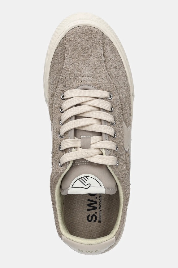 Tenisky Stepney Workers Club DELLOW S-STRIKE CUP RAW SUEDE béžová YA25065