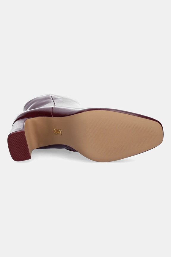 Steve Madden botki Adelisa 11002626.DYQ bordowy