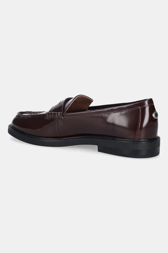 Scarpe Steve Madden mocassini in pelle Adison 11004736.627 granata