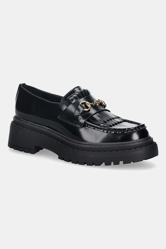 Kožené mokasíny Steve Madden Anabeth usňová koža čierna 11004723.017