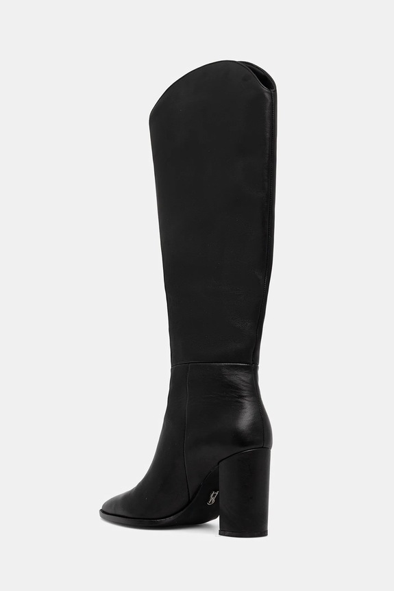 Cipők Steve Madden bőr csizma Bixby 11004834.017 fekete