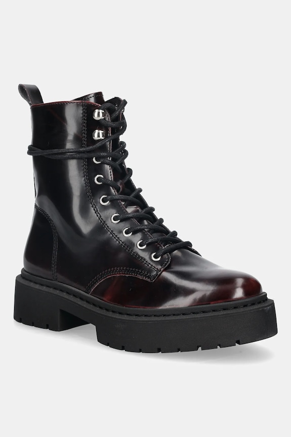 Workery Steve Madden Gusto nezateplené burgundské 11003330.622