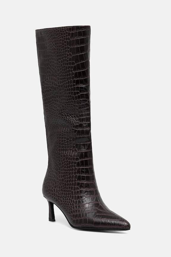 Steve Madden stivali in pelle Lavan non isolato marrone 11003290.GC3