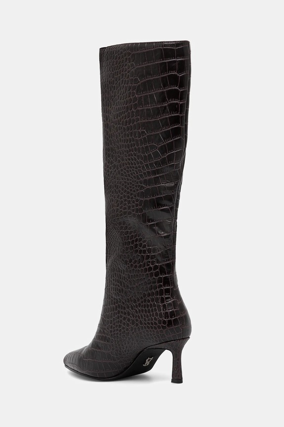 Scarpe Steve Madden stivali in pelle Lavan 11003290.GC3 marrone