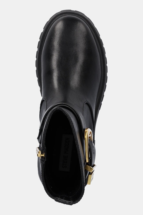 Kožené členkové topánky Steve Madden Lexs čierna 11003593.05O
