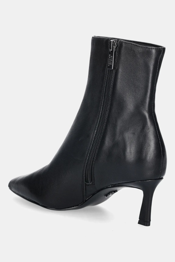 Παπούτσια Δερμάτινες μπότες Steve Madden Lulah 11003282.017 μαύρο