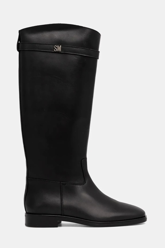 Kožené čižmy Steve Madden Novi 11004728.017 čierna AW25