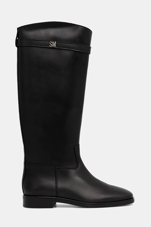 Kožené čižmy Steve Madden Novi 11004728.017 čierna AW25