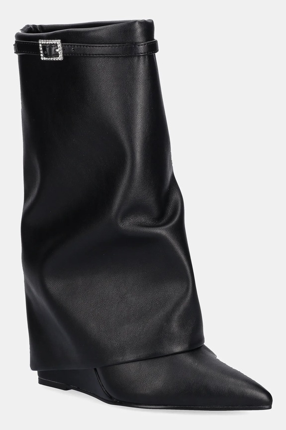 Μποτάκια Steve Madden Shocker πλατφόρμα μαύρο 11002871.001