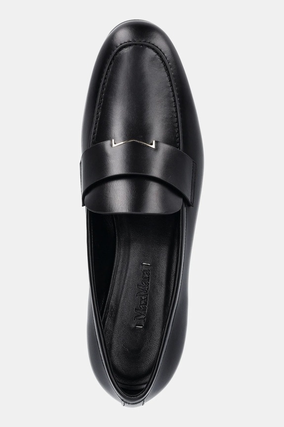 Max Mara mocassini in pelle REGENTMOC nero 2524526071600