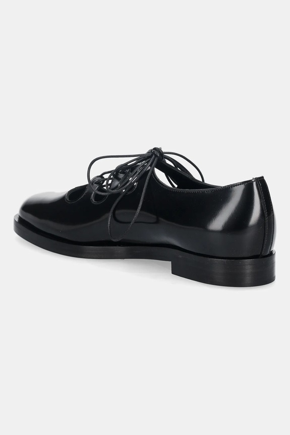 Obuwie Max Mara półbuty skórzane GHIL 2524526351600 czarny