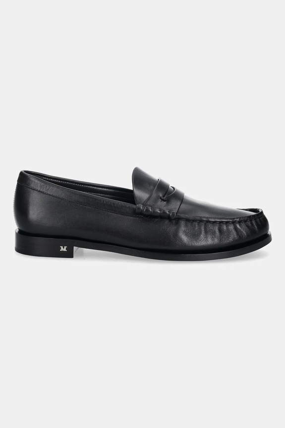 Max Mara mocassini in pelle BOYMOC 2524526391600 nero AW25