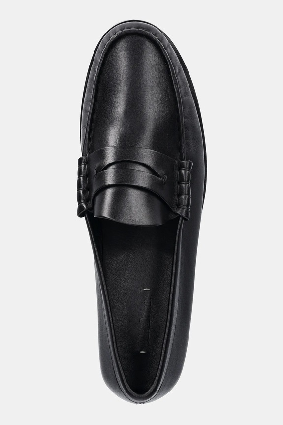 Max Mara mocassini in pelle BOYMOC nero 2524526391600