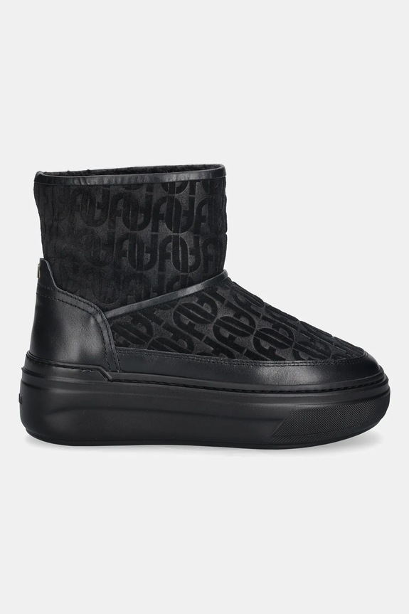 Semišové snehule Furla Nuage Snow Boot YK29NUA.BX4215.O6000 čierna AW25