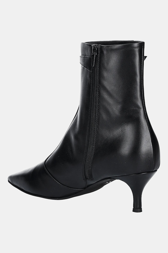 Încălțăminte Furla cizme de piele Sfera Ankle Boot YJ64SFE.X30000.O6000 negru
