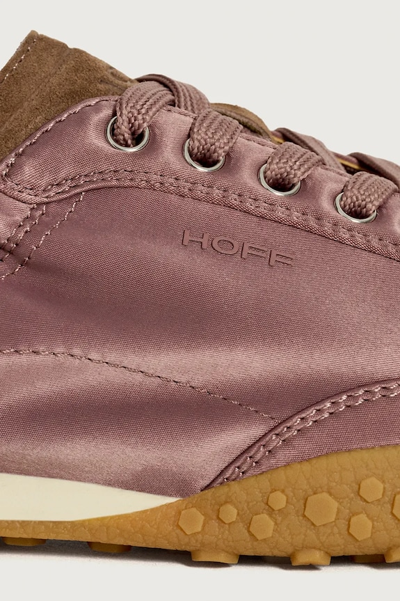 Obuwie Hoff sneakersy BRIDGE SATIN BROWN 22561004 różowy
