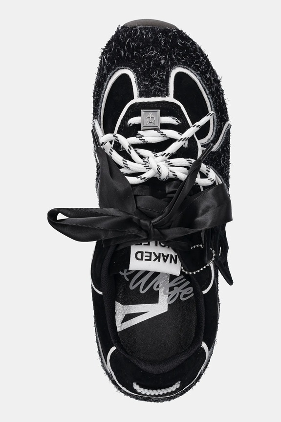 Sneakers Naked Wolfe Adored μαύρο Adored.Black.Hairy