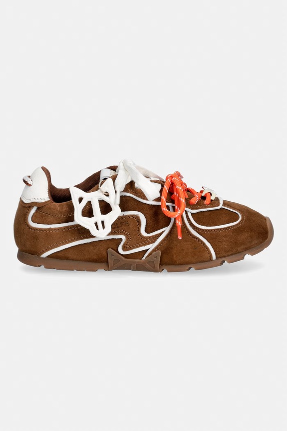 Naked Wolfe Adored sneakers da donna in scamoscio Adored.Tan.White marrone SS26