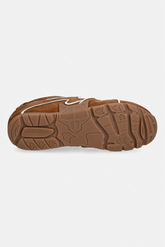 Naked Wolfe Adored sneakers da donna in scamoscio Adored.Tan.White marrone