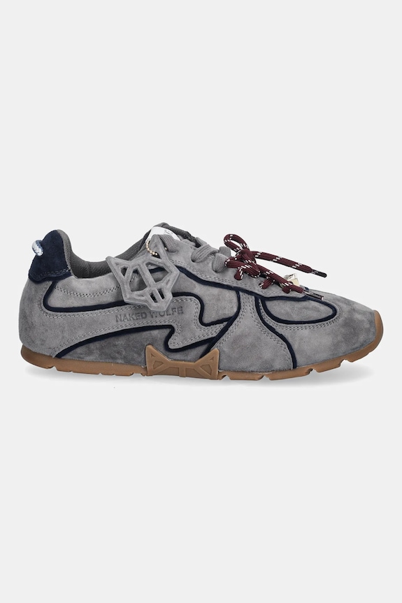 Σουέτ sneakers Naked Wolfe Adored Adored.Grey γκρί AW25