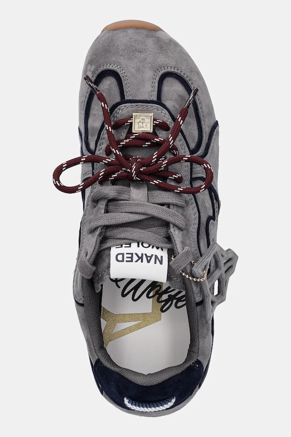 Σουέτ sneakers Naked Wolfe Adored γκρί Adored.Grey