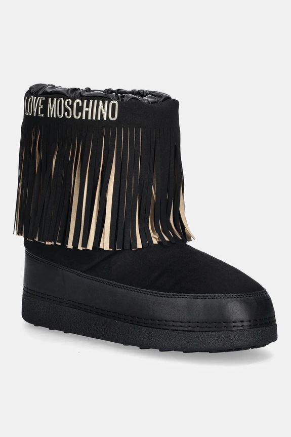 Love Moschino śniegowce syntetyczny czarny JA24462G0NISN00A