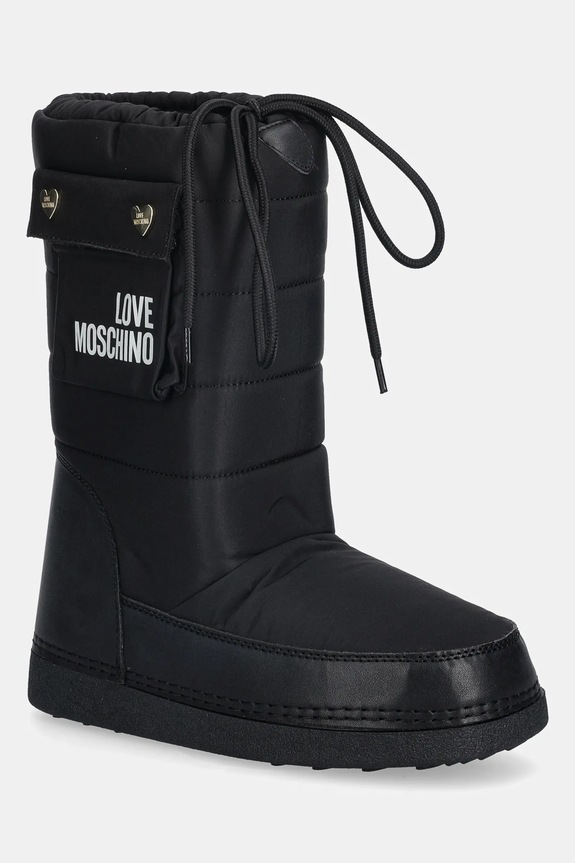 Sněhule Love Moschino textilní černá JA24452G0NISL000
