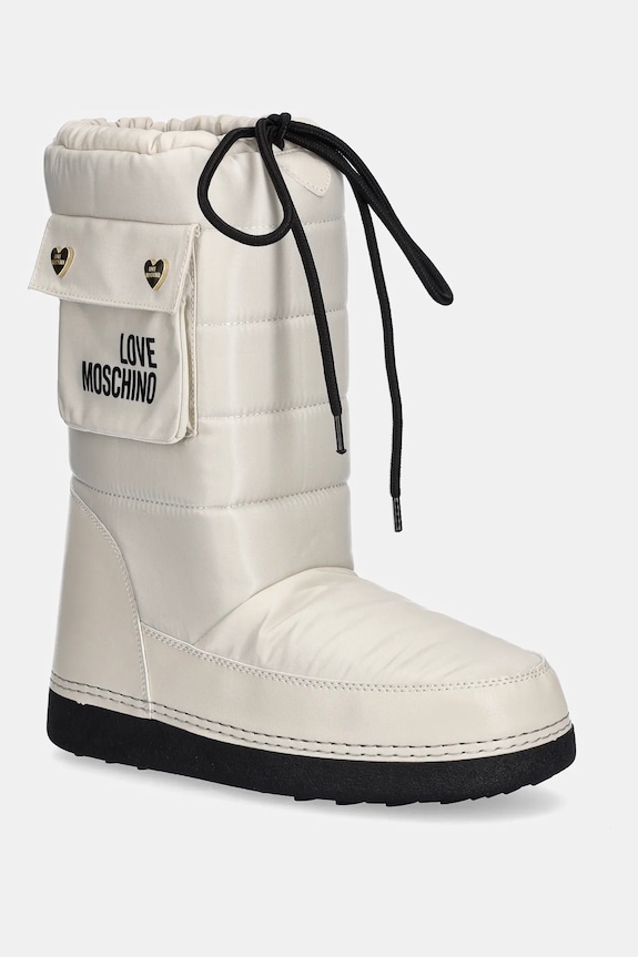 Love Moschino cizme de iarnă izolat bej JA24452G0NISL128
