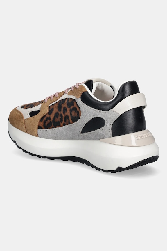 Încălțăminte Love Moschino sneakers JA15415G0NJAB30A bej