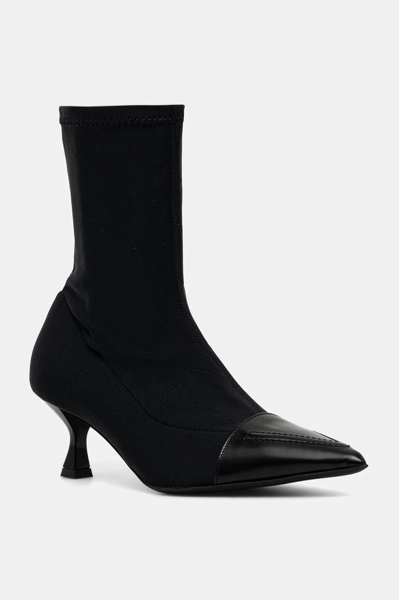 Love Moschino botine 5-8 cm negru JA21105G0NIM100A