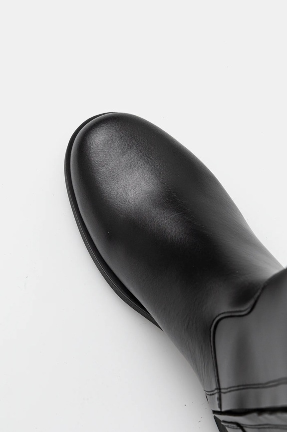 Love Moschino stivali in pelle JA26064G0NIA0000 nero