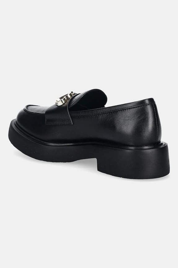 Obutev Usnjeni mokasini Love Moschino JA10094G0NIA0000 črna