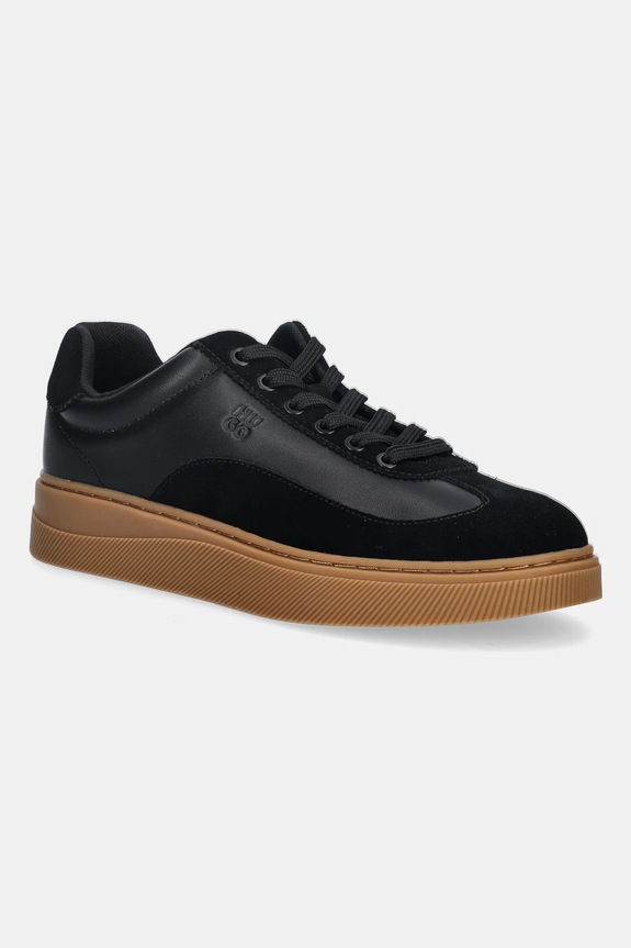 HUGO sneakers Lyzz finta pelle fiore nero 50552700.001