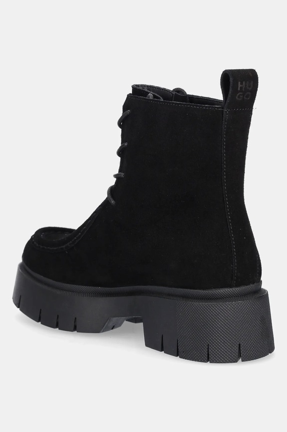 Παπούτσια Σουέτ μπότες HUGO Kris 50552733.001 μαύρο