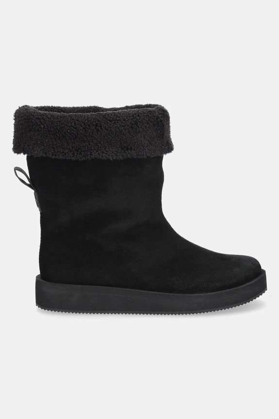 Semišové snehule HUGO Zaralyn 50552743.001 čierna AW25