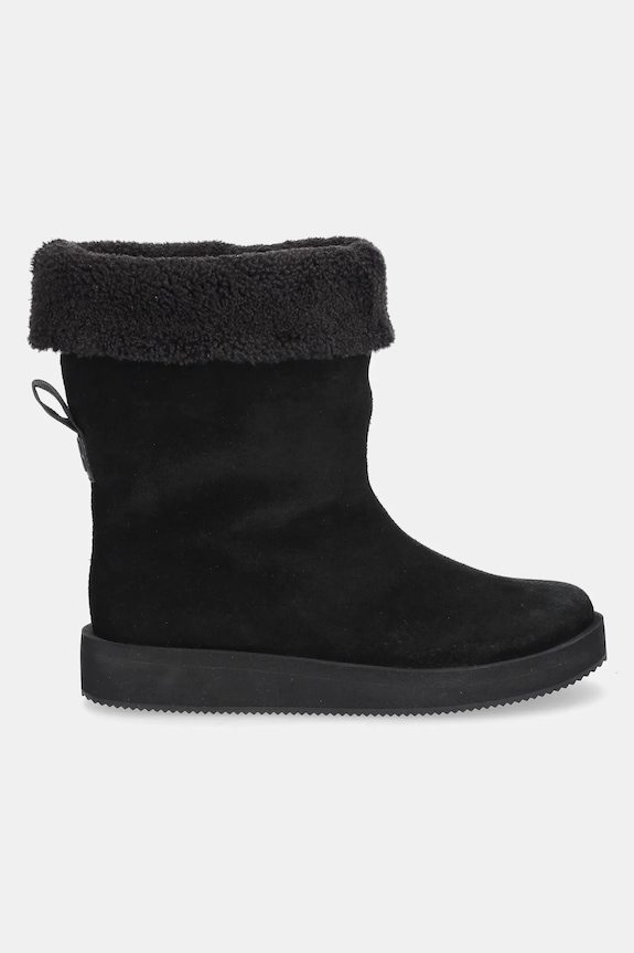 Semišové snehule HUGO Zaralyn 50552743.001 čierna AW25