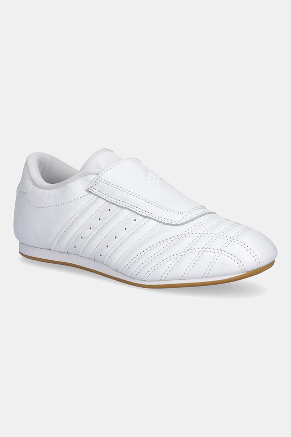 Tenisky adidas Originals adidas TAEKWONDO W imitácia kože biela JS4012