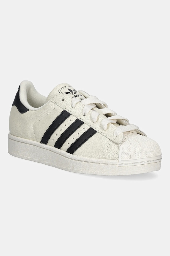 adidas Originals leather sneakers SUPERSTAR II W grain leather beige JS4013