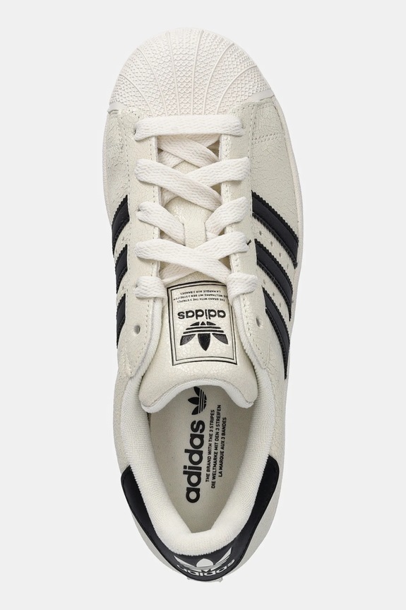 adidas Originals leather sneakers SUPERSTAR II W beige JS4013