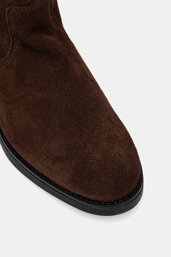 Semišové čižmy Steve Madden Vlora hnedá 11004761.205