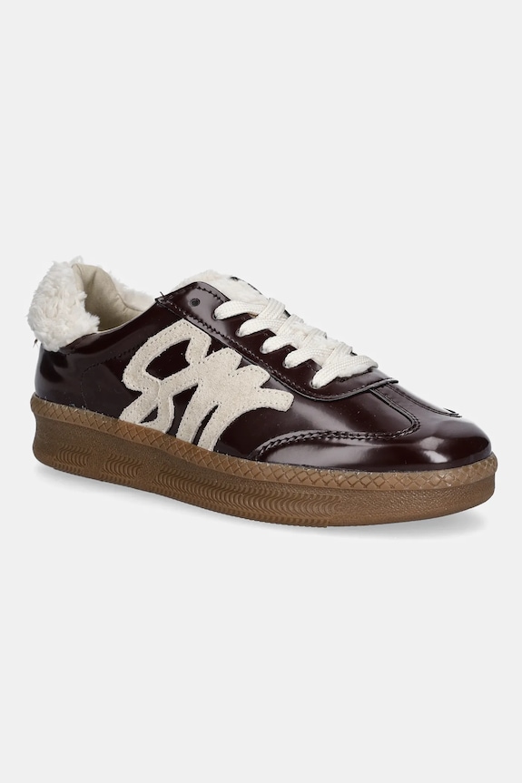 Sneakers Steve Madden Emina απομίμηση λείου δέρματος μπορντό 11004897.622