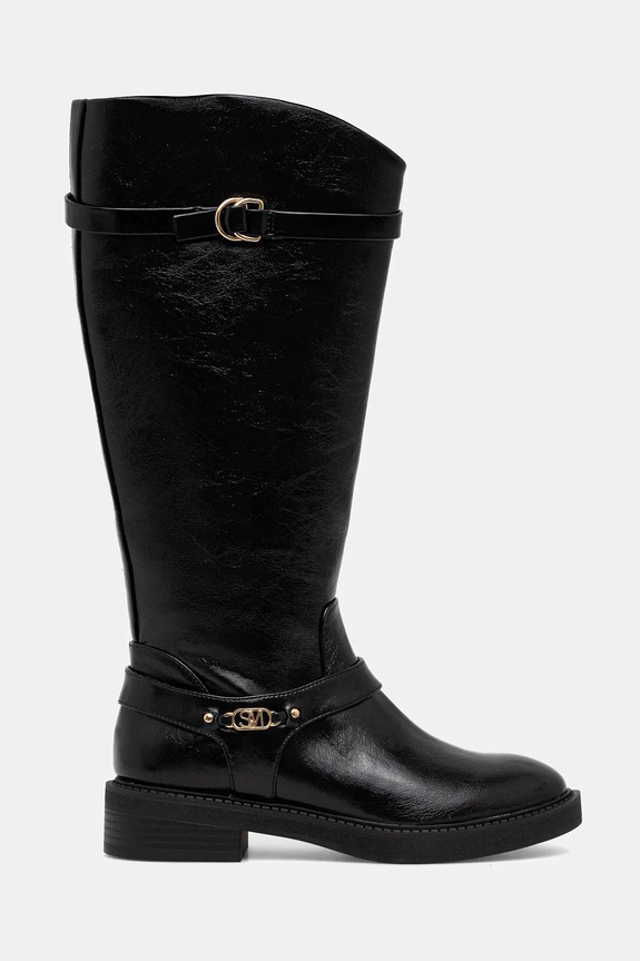 Steve Madden kozaki Landslide 11004979.001 czarny AW25