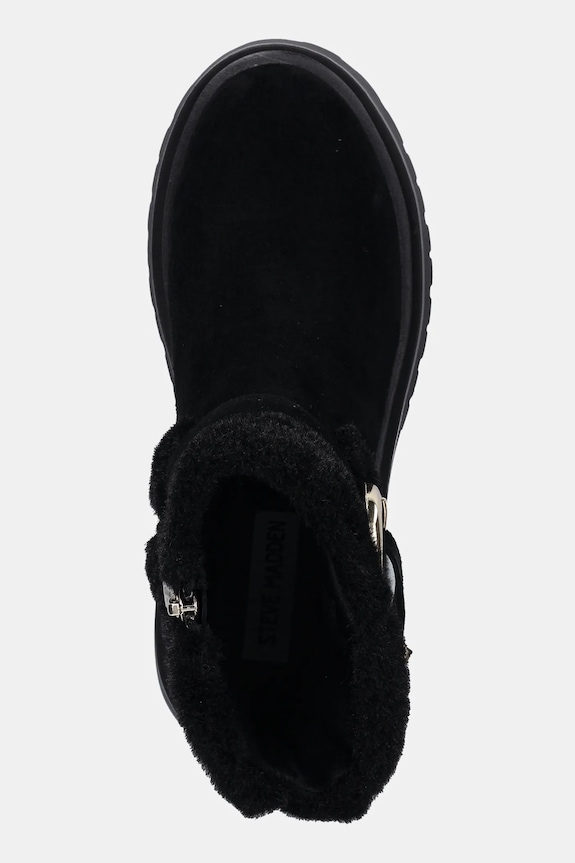 Detské semišové topánky Steve Madden Lodge čierna 11004980.015