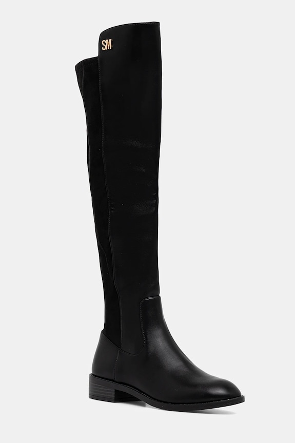 Steve Madden kozaki Xcursion tekstylny czarny 11005010.001