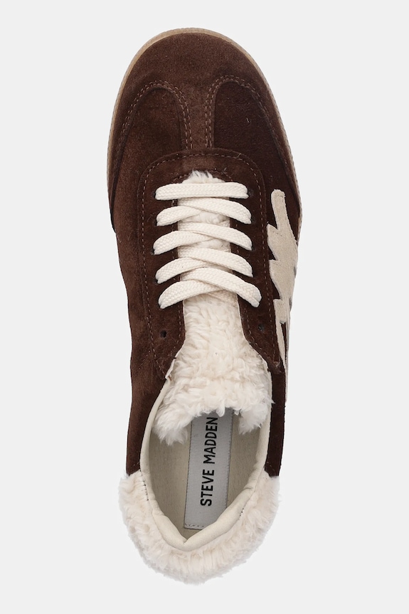 Замшеві кросівки Steve Madden ELORA коричневий 11004884.983