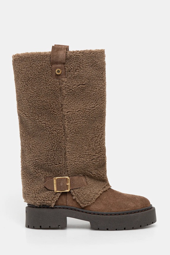 Vysoké čižmy Steve Madden Godiva 11003413.394 béžová AW25