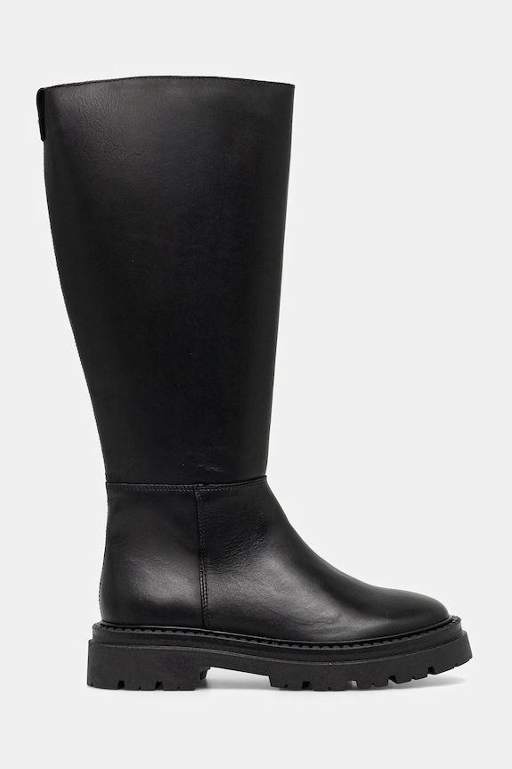 Kožené čižmy Steve Madden Kaja-W 11004946.017 čierna AW25