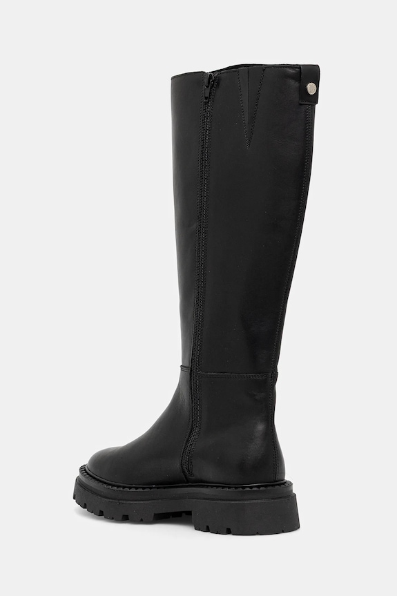 Obuv Kožené čižmy Steve Madden Kaja-W 11004946.017 čierna