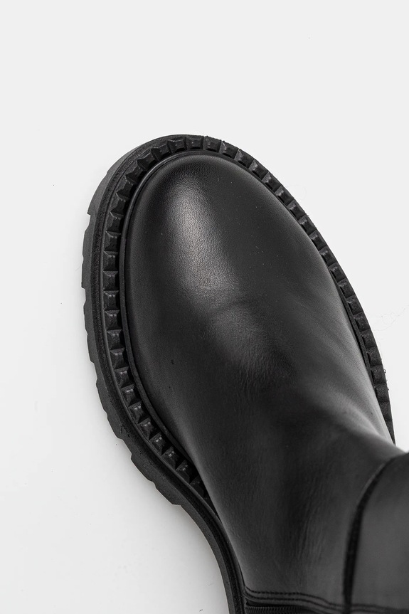 Kožené čižmy Steve Madden Kaja-W čierna 11004946.017