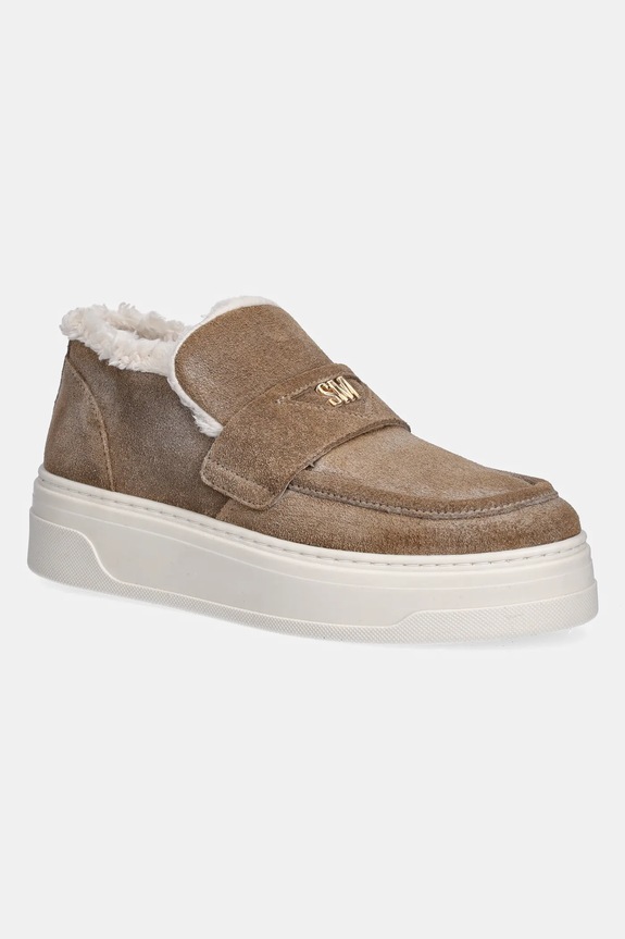 Steve Madden sneakers din piele întoarsă MYA altele maro 11004887.275